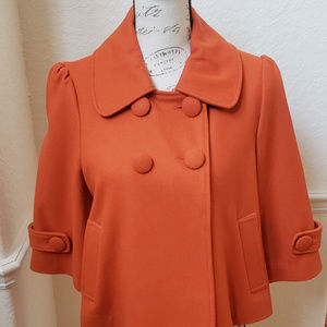 FINAL REDUCTION: Orange Swing Coat